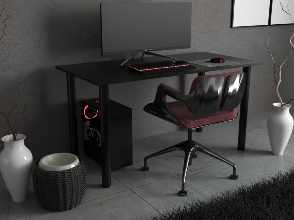 Biurko gamingowe czarne - nowoczesne, ergonomiczne i funkcjonalne rozwiązanie dla zapalonych graczy